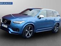 Begagnad Volvo XC90 R-Design 412 HK (303 kW) 2018 Blå SUV