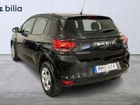 Begagnad Dacia Sandero Essentiel 91 HK (66 kW) 2022 Svart Halvkombi