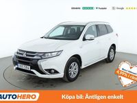 Begagnad Mitsubishi Outlander 205 HK (150 kW) 2016 Vit SUV