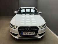 Begagnad Audi A4 S-Line 190 HK (139 kW) 2015 Vit Kombi
