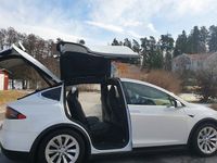 begagnad Tesla Model X 100D 7-sits PREMIUM Textil MCU2 CCS Drag 2018, SUV