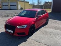 Begagnad Audi A3 150 HK (110 kW) 2014 Röd