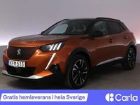 Begagnad Peugeot e-2008 GT 100 kW (136 HK) 2021 Orange SUV