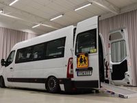 begagnad Renault Master dCi 163HK Färdtjänst Luftfjädring Ramp Moms