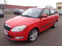 Begagnad Skoda Fabia Ambiente 90 HK (66 kW) 2011 Röd Kombi