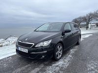 Begagnad Peugeot 308 131 HK (96 kW) 2016 Svart Kombi