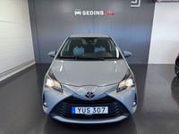 begagnad Toyota Yaris 5-dörrar 1.5 VVT-iE Euro 6 / B-Kam / Drag