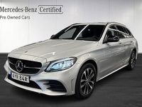 Begagnad Mercedes C220 Night 194 HK (142 kW) 2020 Silver Kombi