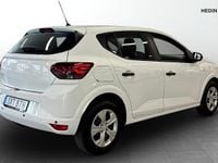 Begagnad Dacia Sandero Essentiel 91 HK (66 kW) 2023 Vit Halvkombi