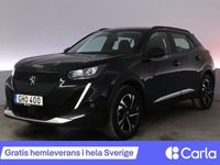 Begagnad Peugeot e-2008 Allure 100 kW (136 HK) 2020 Svart SUV