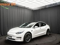 Begagnad Tesla Model 3 Long Range AWD 366 kW (498 HK) 2019 Vit Sedan