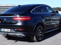 Begagnad Mercedes GLE350 259 HK (190 kW) 2015 Svart samma som bilen Sportkupé