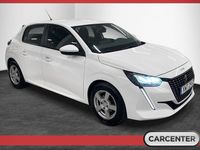 Begagnad Peugeot 208 Active 75 HK (55 kW) 2020 Vit Halvkombi