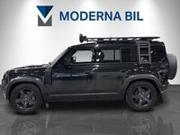 Begagnad Land Rover Defender Black Edition 400 HK (294 kW) 2021 Svart SUV