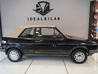 Begagnad VW Golf Cabriolet 112 HK (82 kW) 1983 Svart Cab