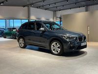 Begagnad BMW X1 Sport Line 136 HK (100 kW) 2016 Grå SUV