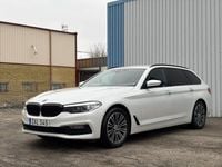 Begagnad BMW 520 Sport Line 190 HK (139 kW) 2018 Vit Kombi