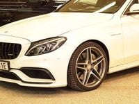 Begagnad Mercedes C63 AMG AMG 476 HK (350 kW) 2018 Vit Kombi
