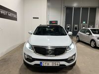 begagnad Kia Sportage 2.0 CRDi AWD Euro 5/Nyserved/Panorama tak/Drag