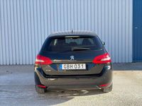 Begagnad Peugeot 308 SW Active 110 HK (80 kW) 2015 Svart Kombi