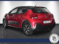 Begagnad Citroën C3 Feel 82 HK (60 kW) 2018 Röd Halvkombi