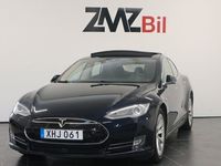 Begagnad Tesla Model S 386 kW (525 HK) 2015 Blå Halvkombi