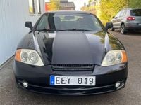 Begagnad Hyundai Coupé 167 HK (122 kW) 2003 Svart Sportkupé