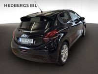 Begagnad Peugeot 208 82 HK (60 kW) 2018 Svart Halvkombi