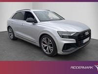 Begagnad Audi Q8 S-Line 462 HK (339 kW) 2021 Silver SUV