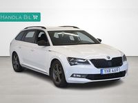 Begagnad Skoda Superb SportLine 190 HK (139 kW) 2016 Vit Kombi