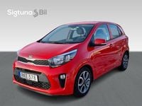 Begagnad Kia Picanto 84 HK (61 kW) 2018 Röd Halvkombi
