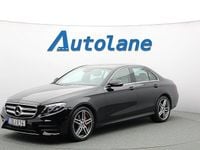 Begagnad Mercedes E220 AMG line 194 HK (142 kW) 2017 Svart Sedan