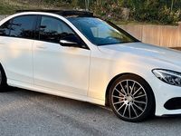 Begagnad Mercedes C250 AMG 204 HK (150 kW) 2015 Vit Sedan