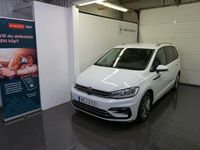 begagnad VW Touran 2.0 TDI DSG, R-Line, 7-Sits, M-Värm, B-Kam, 1 Ägare, Moms 150hk