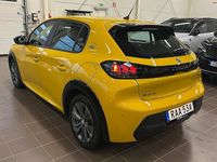 Begagnad Peugeot e-208 Active 100 kW (136 HK) 2022 Gul Halvkombi