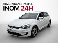 Begagnad VW e-Golf 100 kW (136 HK) 2017 Vit Halvkombi