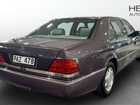 Begagnad Mercedes S600 408 HK (300 kW) 1991 Grå metallic Sedan