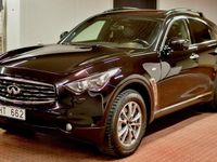 Begagnad Infiniti Fx50 400 HK (294 kW) 2011 Svart med lila pearl SUV