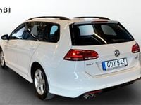 Begagnad VW Golf VII R-line 150 HK (110 kW) 2016 Vit Kombi