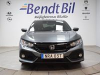 begagnad Honda Civic 5dörr 1.0 CVT Elegance/ Adaptiv farthållare/ Navi