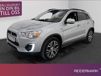 begagnad Mitsubishi ASX Komfort Pano Kamera Skinn 0,46l mil 2016, SUV