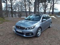 Begagnad Peugeot 308 SW Allure 131 HK (96 kW) 2017 Grå Kombi