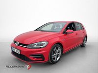 Begagnad VW Golf VII R-line 150 HK (110 kW) 2019 Röd Halvkombi