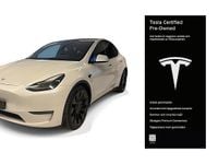 Begagnad Tesla Model Y Performance 392 kW (534 HK) 2022 Vit SUV