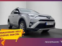 Begagnad Toyota RAV4 Hybrid 2017 Silver SUV