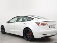 begagnad Tesla Model 3 Performance AWD Refresh Autopilot Pano V-hjul