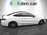 Begagnad Mercedes C250 AMG line 211 HK (155 kW) 2017 Vit Sportkupé