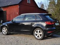 Begagnad Audi A3 110 HK (80 kW) 2016 Svart