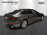 Begagnad Audi A5 Sportback Competition 265 HK (194 kW) 2022 Daytonagrå pärleffekt Halvkombi