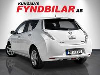 Begagnad Nissan Leaf 80 kW (109 HK) 2016 Vit Halvkombi